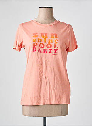 Tricou portocaliu HUGO BOSS femeie