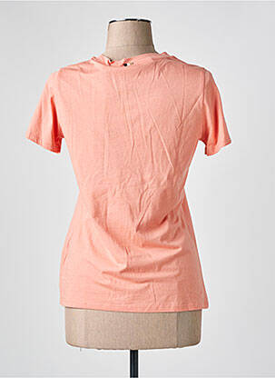 Tricou serigrafie mâneci scurte portocalie HUGO BOSS femeie