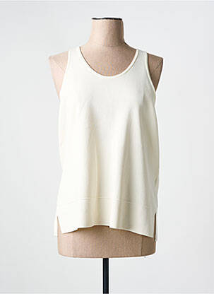 Pulover bej HUGO BOSS femeie