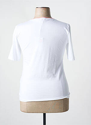 Tricou elasticitate mâneci scurte alb GRAN SASSO femeie