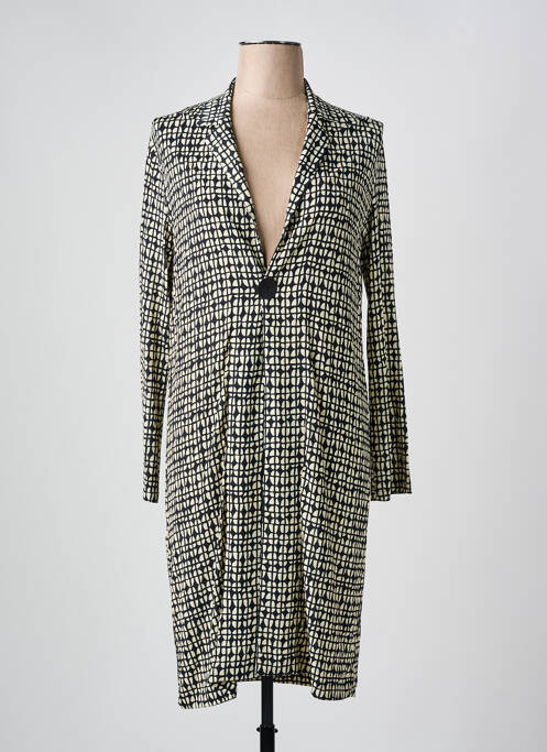 Palton lung negru SIYU femeie