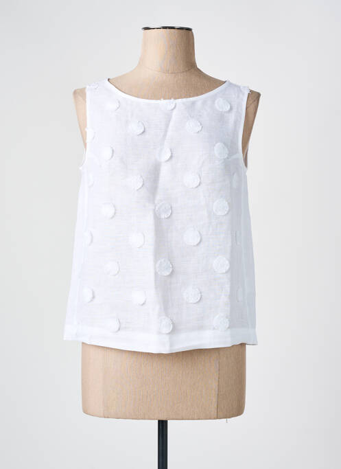 Top alb WHYCI MILANO femeie