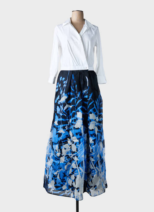 Rochie lungă albastru SARA ROKA femeie