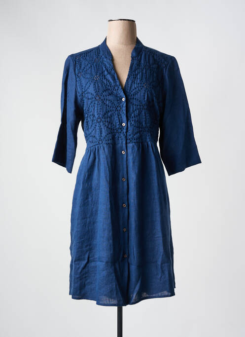 Rochie midi albastru WHYCI MILANO femeie