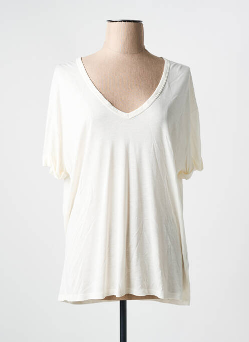 Tricou bej HUGO BOSS femeie