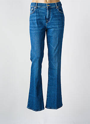 Blugi bootcut albastru 7 FOR ALL MANKIND femeie