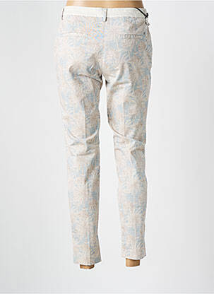 Pantalon chino țesătură poplin mărime normală bej MASON'S femeie