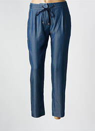Pantalon 7/8 talie cu cleme mărime normală albastru HUGO BOSS femeie
