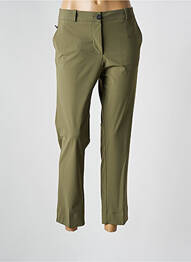 Pantalon chino țesătură poplin mărime normală verde RRD (ROBERTO RICCI DESIGNS) femeie