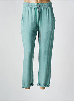 Pantalon 7/8 țesătură poplin mărime normală verde HUGO BOSS femeie