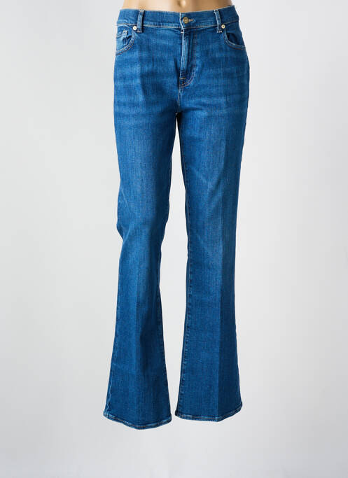 Blugi bootcut albastru 7 FOR ALL MANKIND femeie
