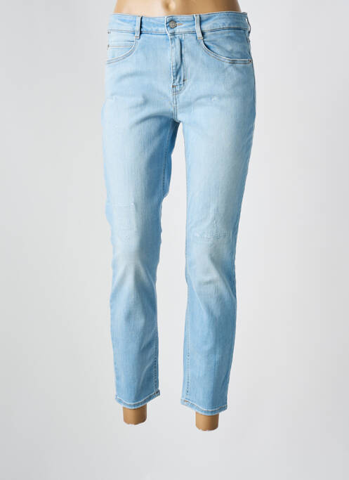 Blugi cu croială slim albastru HUGO BOSS femeie