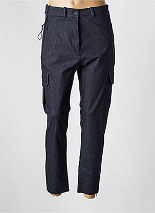 Pantalon cargo țesătură poplin mărime normală albastru RRD (ROBERTO RICCI DESIGNS) femeie