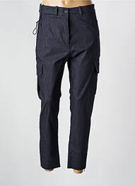 Pantalon cargo țesătură poplin mărime normală albastru RRD (ROBERTO RICCI DESIGNS) femeie