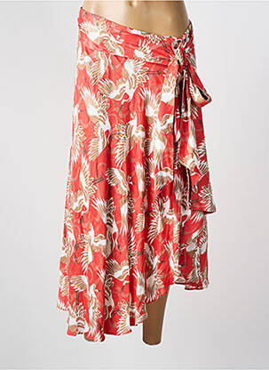 Fustă lungă roșu HUGO BOSS femeie