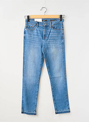 Blugi cu croială slim albastru 7 FOR ALL MANKIND femeie