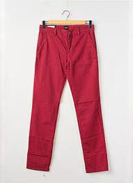 Pantalon chino țesătură poplin mărime normală roșu HUGO BOSS homme