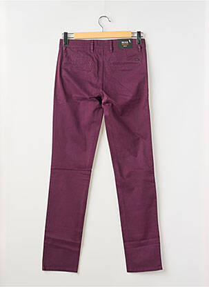 Pantalon chino țesătură poplin mărime normală violet HUGO BOSS bărbat