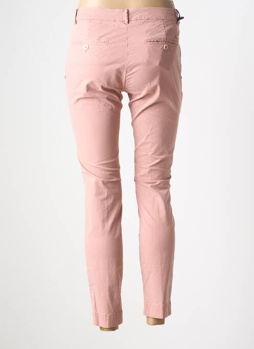 Pantalon chino roz MASON'S femeie