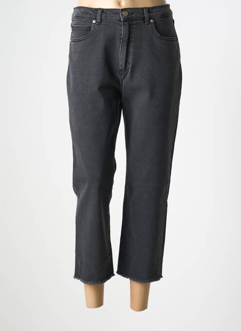 Blugi cu croială dreaptă negru HUGO BOSS femeie