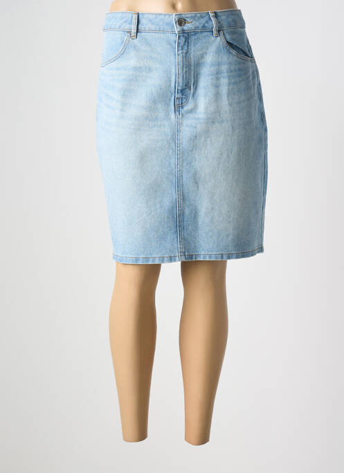 Fustă midi albastru HUGO BO£ femeie