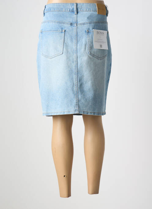 Fustă midi albastru HUGO BO£ femeie