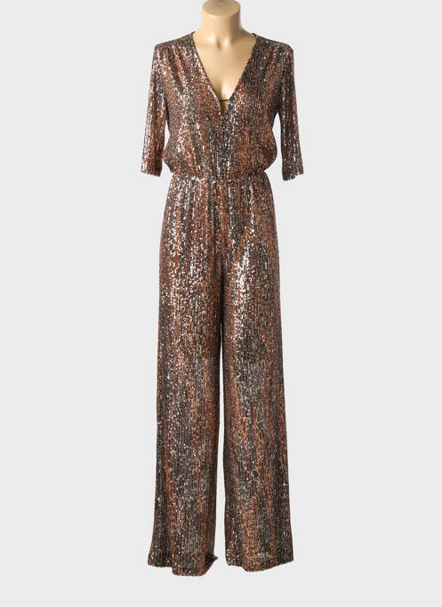 Salopetă-pantalon maro SIYU femeie