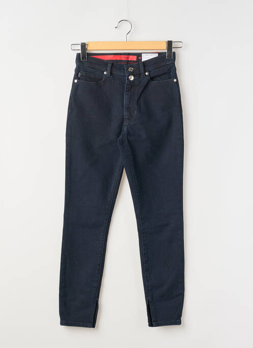 Blugi cu croială slim albastru HUGO BOSS femeie