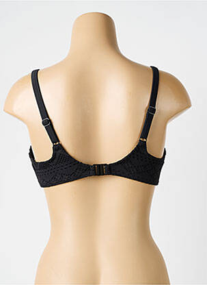 Sutien de costum de baie elasticitate sutien cupe întregi cu decolteu înalt negru FREYA femeie