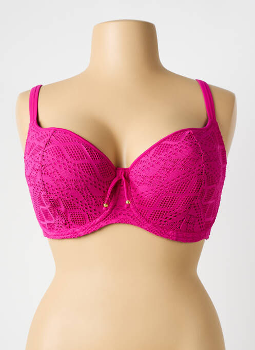 Sutien de costum de baie roz FREYA femeie