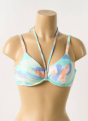Sutien de costum de baie bretele elastice verde FREYA femeie