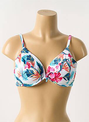 Sutien de costum de baie top sutien modelat top sutien modelat alb FREYA femeie