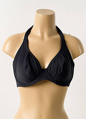 Sutien de costum de baie sutien cupe întregi cu decolteu înalt sutien cupe întregi cu decolteu înalt negru FREYA femeie