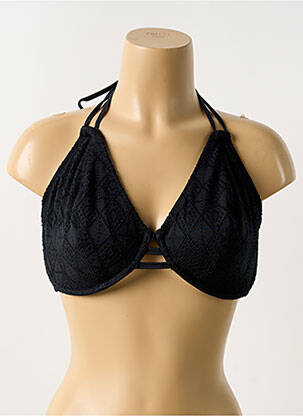 Sutien de costum de baie bretele elastice negru FREYA femeie