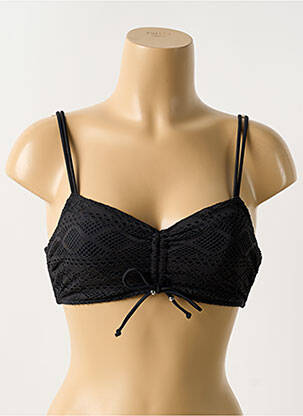 Sutien de costum de baie bretele elastice reglabile sutiene negru FREYA femeie