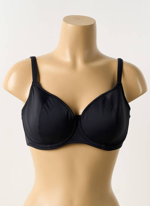 Sutien de costum de baie sutien cupe întregi cu decolteu înalt sutien cupe întregi cu decolteu înalt negru FREYA femme