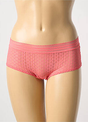 Shorty elasticitate portocalie FREYA femeie