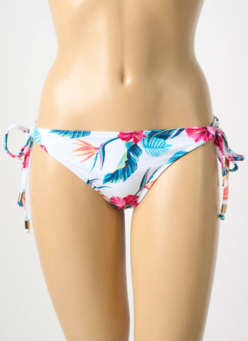 Chiloți de baie alb FREYA femeie