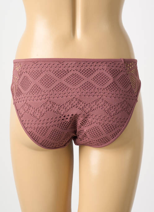 Chiloți de baie maro FREYA femeie