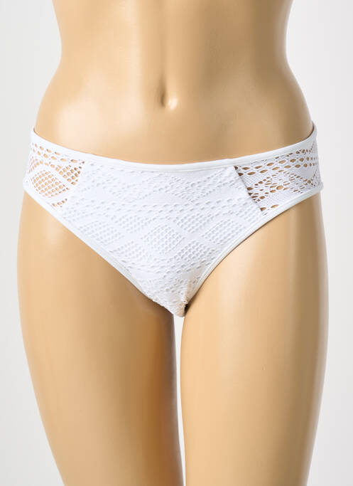 Chiloți de baie alb FREYA femeie