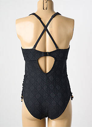 Costum de baie dintr-o singură piesă elasticitate sutien cupe întregi cu decolteu înalt negru FREYA femeie