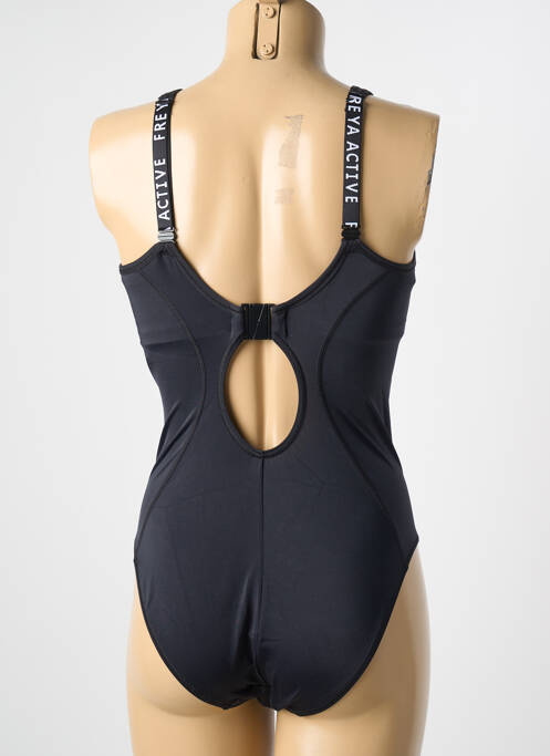 Costum de baie dintr-o singură piesă negru FREYA femeie