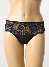 Tanga elasticitate negru WACOAL femme
