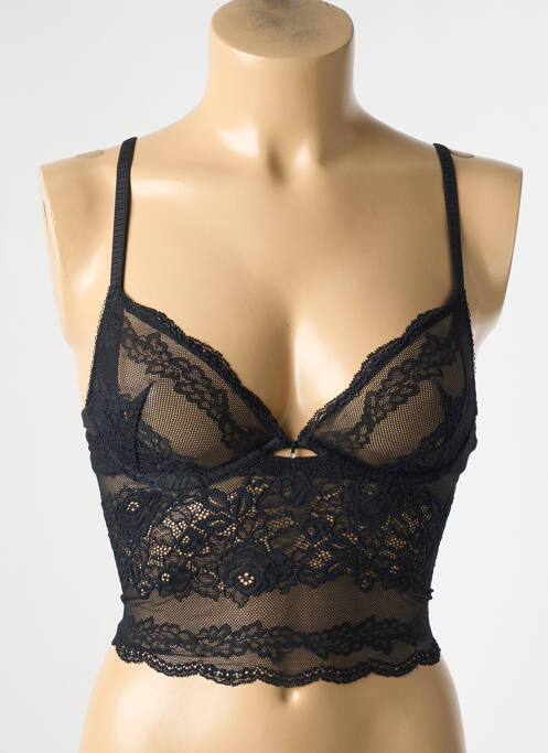 Top/Caraco negru WACOAL femeie