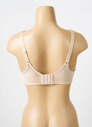 Sutien efect material satinat sutien cupe întregi cu decolteu înalt culoare piersică WACOAL femeie