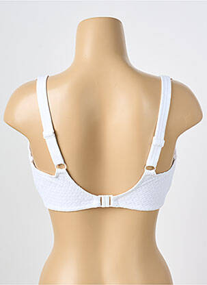 Sutien de costum de baie elasticitate sutien cupe întregi cu decolteu înalt alb FREYA femeie