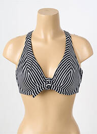 Sutien de costum de baie elasticitate sutien balconet cu decolteu înalt negru FREYA femme