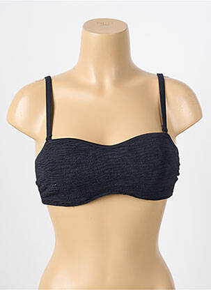 Sutien de costum de baie elasticitate top bentiță negru FREYA femeie