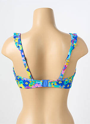 Sutien de costum de baie elasticitate top bentiță albastru FREYA femeie