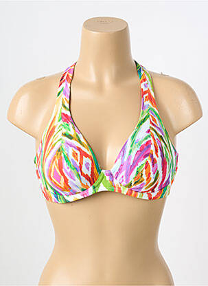 Sutien de costum de baie elasticitate top triunghiuri verde FREYA femeie